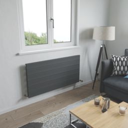 Ximax Henry 603mm x 1200mm 2253BTU Anthracite Horizontal Designer Radiator