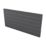 Ximax Henry 603mm x 1200mm 2253BTU Anthracite Horizontal Designer Radiator