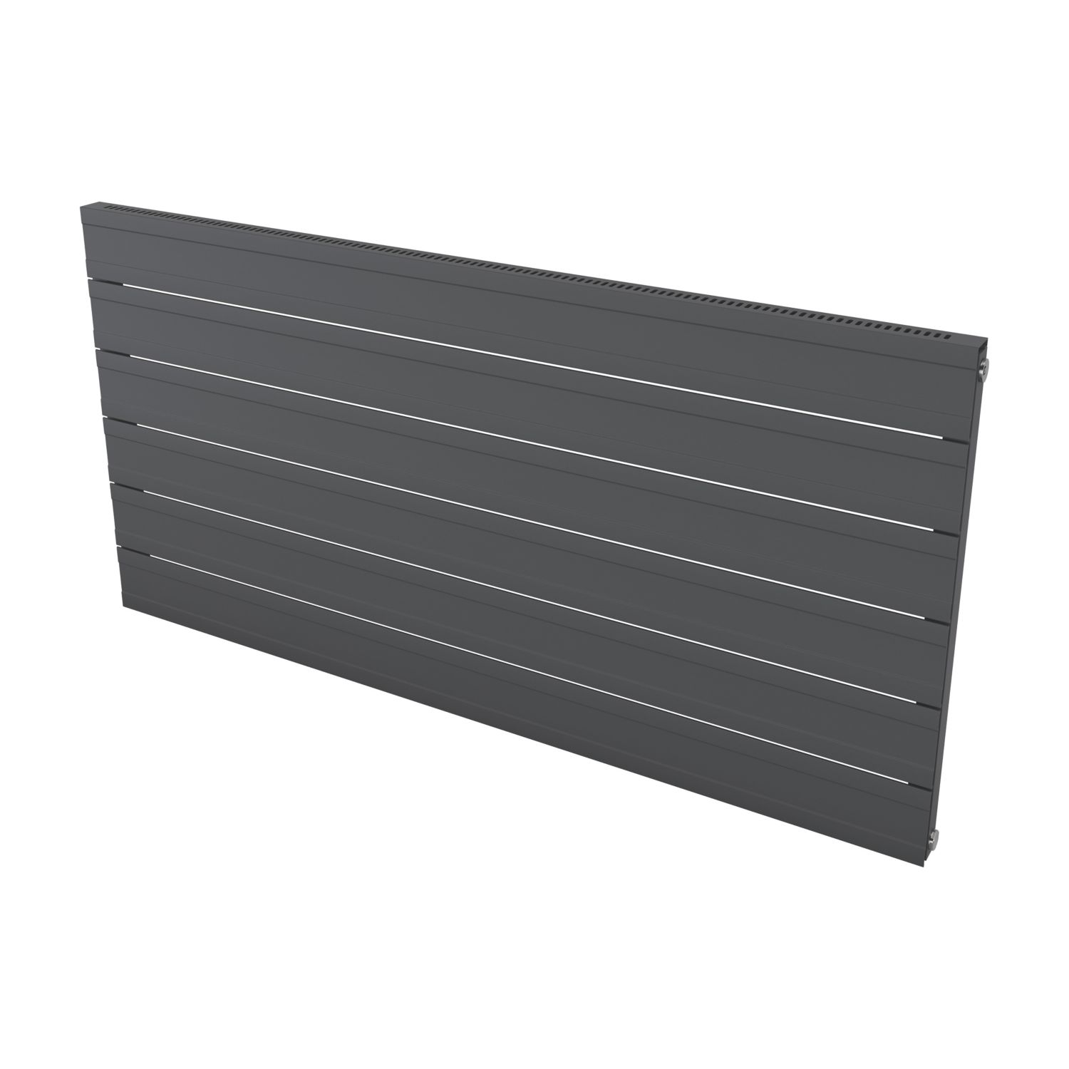Ximax Henry 603mm x 1200mm 2253BTU Anthracite Horizontal Designer Radiator (605GL)
