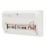 Contactum Defender 1.0 20-Module 10-Way Populated High Integrity Dual RCD Consumer Unit with SPD