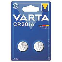 Varta CR2016 Coin Cell Battery 2 Pack