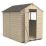 Forest  5' x 7' (Nominal) Apex Overlap Timber Shed with Base & Assembly