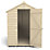 Forest  5' x 7' (Nominal) Apex Overlap Timber Shed with Base & Assembly