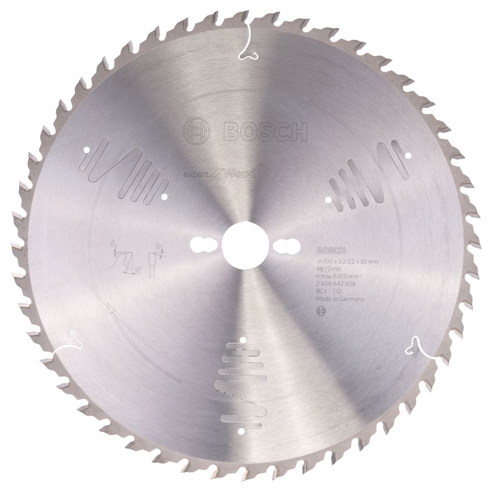 Bosch Expert Wood Circular Saw Blade 300mm x 30mm 48T - Screwfix