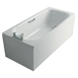 Armitage Shanks Simplicity  Single-Ended Bath Steel 2 Tap Holes 1700mm x 700mm