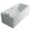 Armitage Shanks Simplicity  Single-Ended Bath Steel 2 Tap Holes 1700mm x 700mm