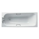 Armitage Shanks Simplicity  Single-Ended Bath Steel 2 Tap Holes 1700mm x 700mm