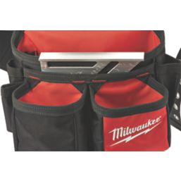 Milwaukee Contractor Rig Work Belt 30-53" Black / Red