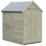 Shire  4' x 6' (Nominal) Apex Overlap Timber Shed