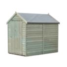 Shire  4' x 6' (Nominal) Apex Overlap Timber Shed