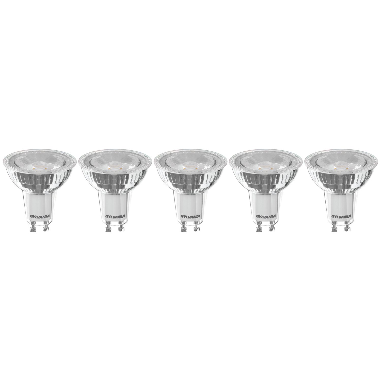 Sylvania RefLED Superia Retro ES50 V3 830 SL5 GU10 LED Light Bulb 450lm 5W 5 Pack (605TK)
