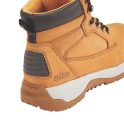 Site Arenite Size 10  Tan  Steel Toe Cap Safety Boots