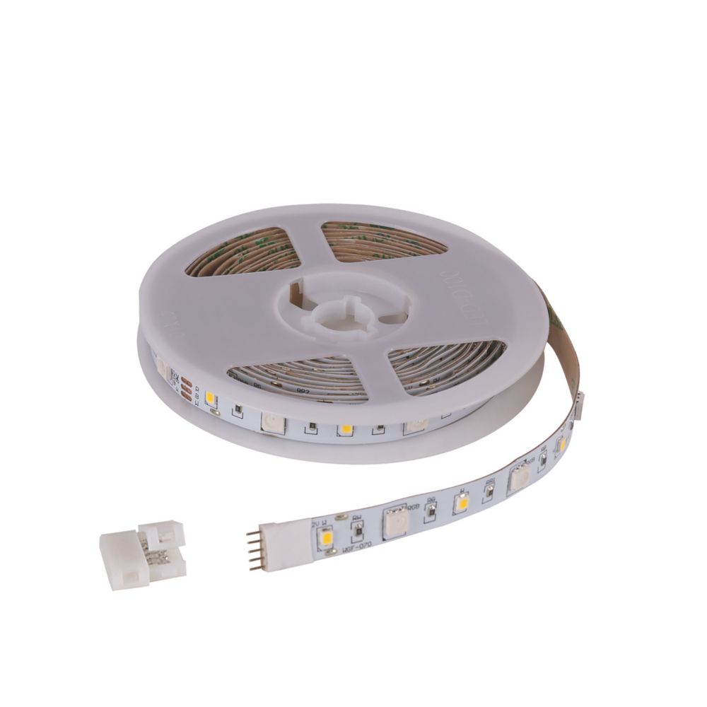 TCP Smart 3m LED RGBW Strip Light Extension 11W 1100lm Screwfix