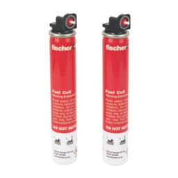 Fischer Galvanised Ring Nail Fuel Pack 3.1mm x 63mm 2200 Pieces