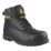 CAT Holton Size 14  Black  Steel Toe Cap Safety Boots