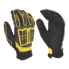 Stanley Extreme Performance Gloves Black / Yellow Large