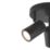 LAP Telloy Round 3-Light Bathroom Spotlight Black