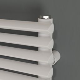 Ximax Aurora 600mm x 1200mm 3481BTU White Horizontal Designer Radiator