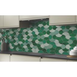 Wilsonart  Emerald Scallop High-Rise Splashback 3050mm x 750mm x 4mm