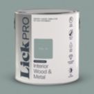 LickPro 2.5Ltr Teal 01 Satin Water-Based Trim Paint