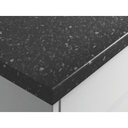 Wilsonart  Black Slate Laminate Kitchen Worktop 3000mm x 600mm x 38mm