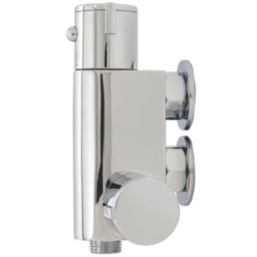 Highlife Bathrooms ASP Exposed Compact Vertical Thermostatic Bar Shower Valve Fixed Chrome