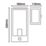 Zink Minerva Outdoor Wall Box Lantern With PIR Sensor Black