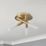 Spa Crux  Semi-Flush Bathroom Light Fitting Brass