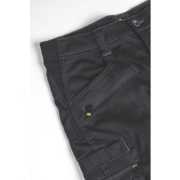 CAT Operator Flex Work Trousers Black 34" W 32" L