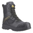 Amblers AS963C Dynamite Size 7  Black Waterproof  Safety Boots
