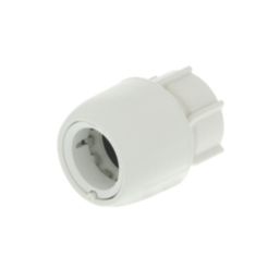 Hep2O Hand-Titan Plastic Push-Fit Straight Tap Connector 22mm x 3/4"