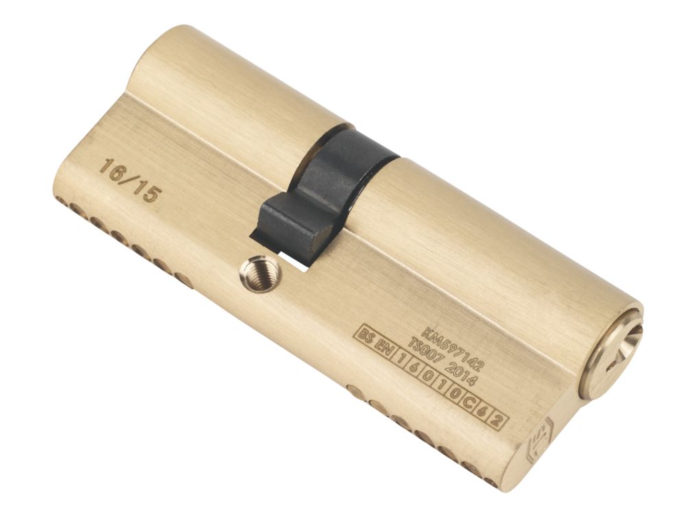 Smith & Locke 1* 6Pin Double Euro Cylinder Lock 3545 (80mm) Polished