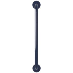 Croydex  Straight Doc M Grab Bar Blue 600mm
