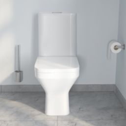 Swirl Swindale Soft-Close Vortex Rimless Toilet with Cistern Dual-Flush 4.5Ltr