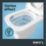 Swirl Swindale Soft-Close Vortex Rimless Toilet with Cistern Dual-Flush 4.5Ltr