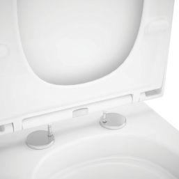 Swirl Swindale Soft-Close Vortex Rimless Toilet with Cistern Dual-Flush 4.5Ltr