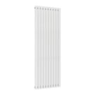 Reina Elips Single 1800mm x 600mm 4209BTU White Vertical Designer Radiator