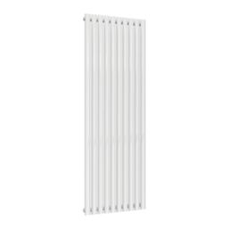 Reina Elips Single 1800mm x 600mm 4209BTU White Vertical Designer Radiator