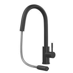 ETAL Velia  Concealed Pull-Out Kitchen Mixer Tap Matt Black