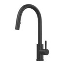 ETAL Velia  Concealed Pull-Out Kitchen Mixer Tap Matt Black