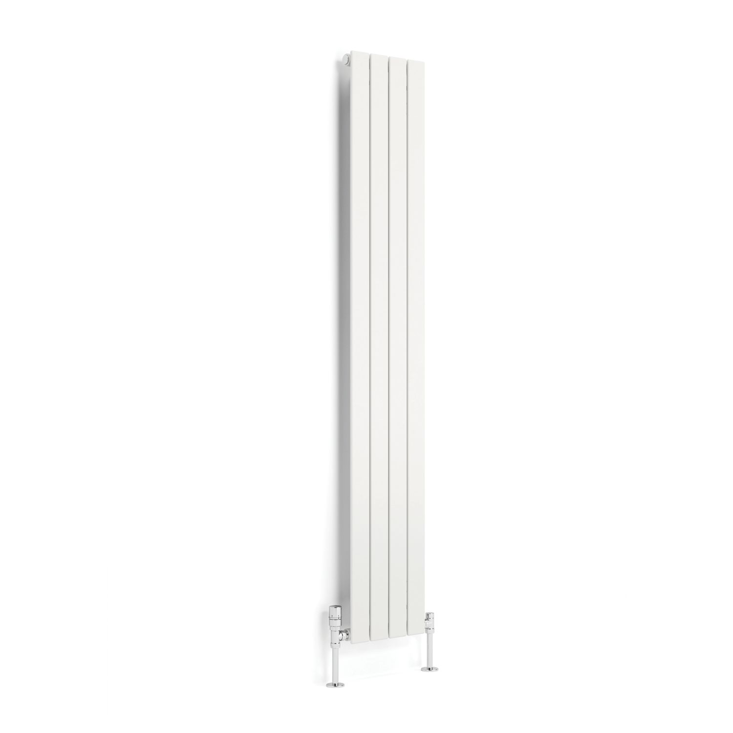 Terma Forte 1800mm x 292mm 1780BTU Matt White Vertical Designer Radiator (607HE)