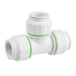 Flomasta  Plastic Push-Fit Equal Tee 28mm