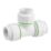 Flomasta  Plastic Push-Fit Equal Tee 28mm