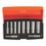 Bahco  1/4" Drive Deep Metric Socket Set 10 Pieces
