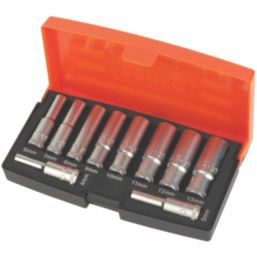 Bahco  1/4" Drive Deep Metric Socket Set 10 Pieces