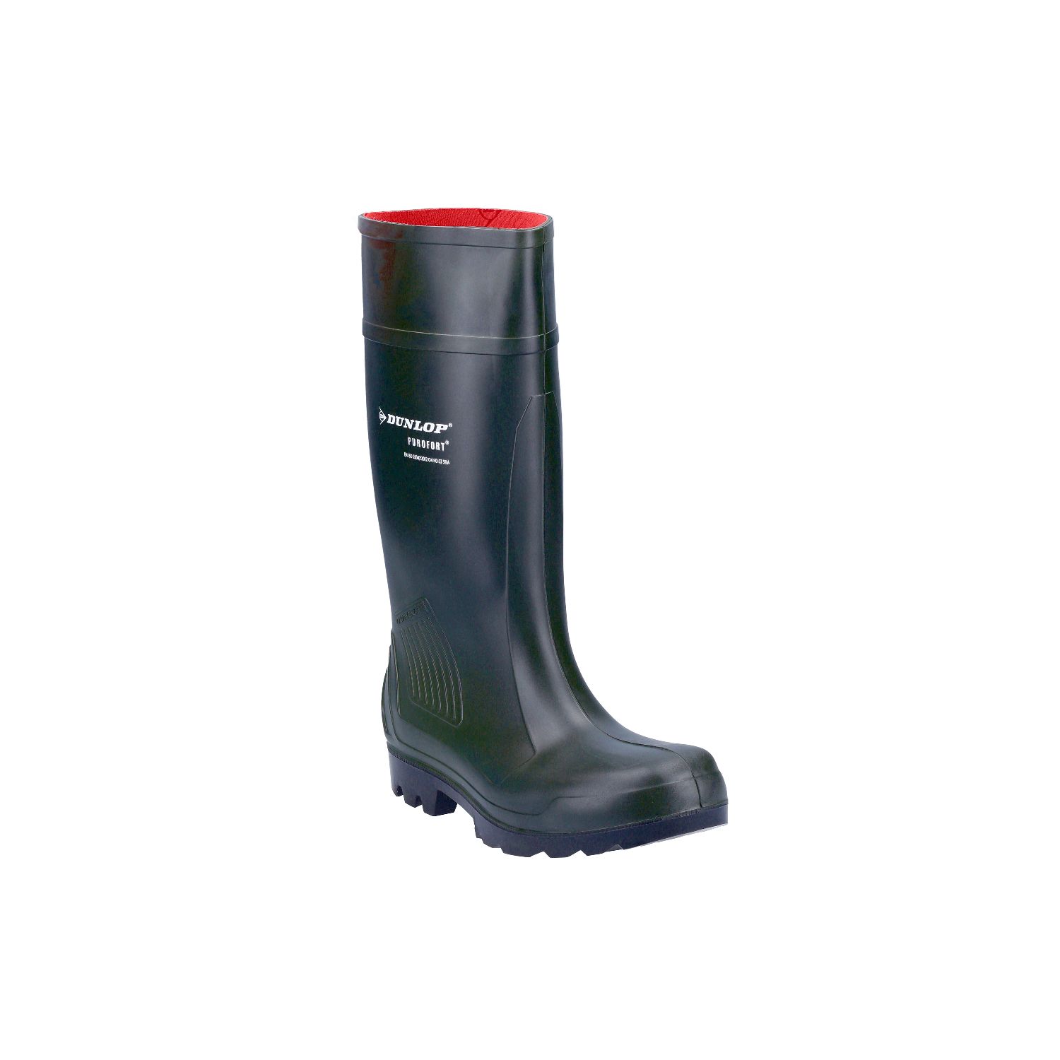 Dunlop Purofort Professional Size 12 Green Non Safety Wellies (607JT)