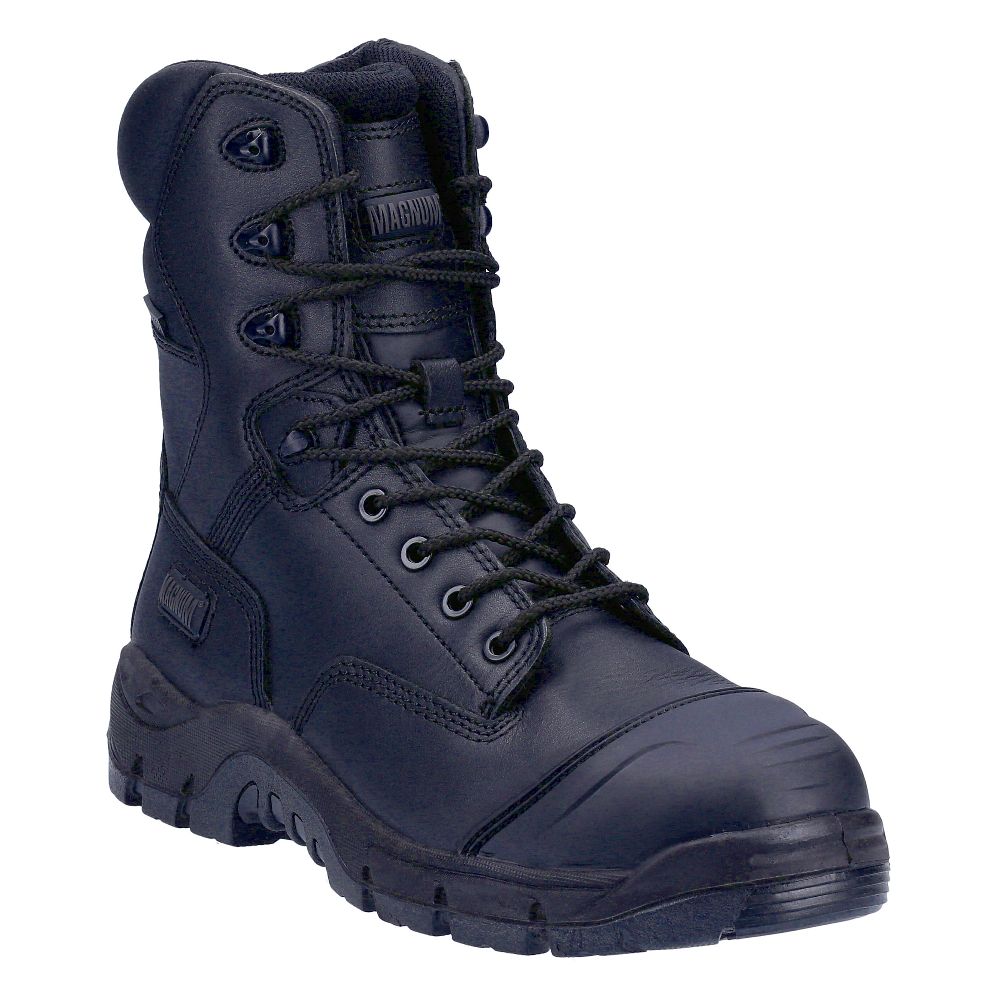 Magnum Rigmaster Size 11 Black Waterproof Safety Boots - Screwfix