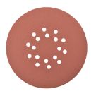 Essentials   80 Grit 18-Hole Punched Wood Sanding Discs 225mm 5 Pack