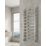 Reina 800mm x 300mm 467BTU Chrome Flat Designer Towel Radiator