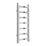 Reina 800mm x 300mm 467BTU Chrome Flat Designer Towel Radiator